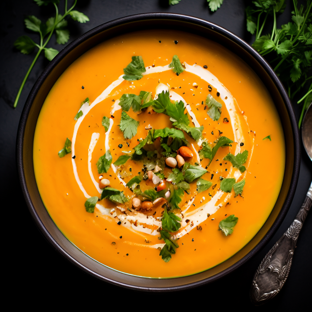 Curry Butternut Squash Soup